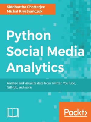 cover image of Python Social Media Analytics
